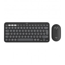 Комплект клавиатура + мышь Wireless Logitech Pebble 2 Combo Graphite (920-012239)