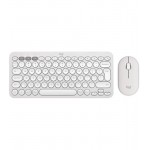 Комплект клавиатура + мышь Wireless Logitech Pebble 2 Combo White (920-012240)