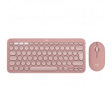 Комплект клавиатура + мышь Wireless Logitech Pebble 2 Combo Rose (920-012241)