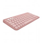Комплект клавиатура + мышь Wireless Logitech Pebble 2 Combo Rose (920-012241)