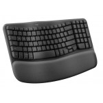 Клавиатура Wireless Logitech Wave Keys Wireless Graphite (920-012304)