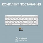 Клавиатура Wireless Logitech Signature Slim K950 US OffWhite USB (920-012466)