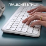 Клавиатура Wireless Logitech Signature Slim K950 US OffWhite USB (920-012466)