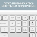 Комплект клавиатура + мышь Wireless Logitech Signature Slim Combo MK950 OffWhite (920-012491)