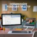 Комплект клавиатура + мышь Wireless Logitech Signature Slim Combo MK950 for Business Graphite (920-012508)