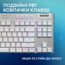 Клавиатура Wireless Logitech G915 X Lightspeed TKL Tactile White (920-012737)