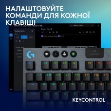 Клавиатура Wireless Logitech G915 X Lightspeed TKL Clicky Black (920-012757)