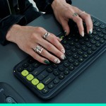 Клавиатура Wireless Logitech Pop Icon Keys Rose (920-013073)