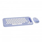 Комплект клавиатура + мышь Wireless Logitech Pop Icon Combo Lilac (920-013078)