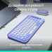 Комплект клавиатура + мышь Wireless Logitech Pop Icon Combo Lilac (920-013078)
