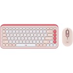 Комплект клавиатура + мышь Wireless Logitech Pop Icon Combo Rose (920-013142)