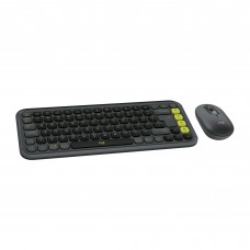 Комплект клавиатура + мышь Wireless Logitech Pop Icon Combo Graphite (920-013156)