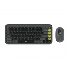 Комплект клавиатура + мышь Wireless Logitech Pop Icon Combo Graphite (920-013156)