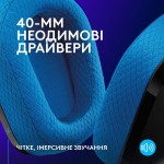 Наушники гарнитура накладные Bluetooth Logitech G535 Console Black (939-002219)