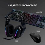 Наушники гарнитура накладные Wireless Logitech G733 Black (981-000864)