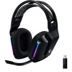 Наушники гарнитура накладные Wireless Logitech G733 Black (981-000864)