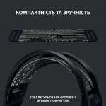 Наушники гарнитура накладные Wireless Logitech G733 Black (981-000864)