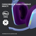 Наушники гарнитура накладные Wireless Logitech G733 Lilac (981-000890)
