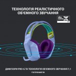Наушники гарнитура накладные Wireless Logitech G733 Lilac (981-000890)