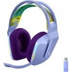 Наушники гарнитура накладные Wireless Logitech G733 Lilac (981-000890)
