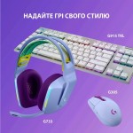 Наушники гарнитура накладные Wireless Logitech G733 Lilac (981-000890)
