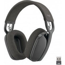 Наушники гарнитура накладные Bluetooth 5.2 Logitech Zone Vibe 125 Headphones Graphite (981-001126)