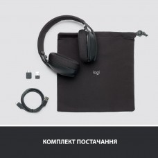 Наушники гарнитура накладные Bluetooth 5.2 Logitech Zone Vibe 125 Headphones Graphite (981-001126)