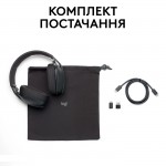 Наушники гарнитура накладные Bluetooth 5.2 Logitech Zone Vibe MS Graphite (981-001157)