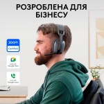 Наушники гарнитура накладные Bluetooth 5.0 Logitech Zone Vibe UC Graphite (981-001199)