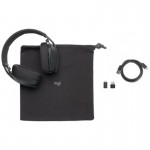 Наушники гарнитура накладные Bluetooth 5.0 Logitech Zone Vibe UC Graphite (981-001199)