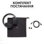 Наушники гарнитура накладные Bluetooth 5.0 Logitech Zone Vibe UC Graphite (981-001199)