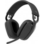 Наушники гарнитура накладные Bluetooth 5.2 Logitech Zone Vibe 100 Graphite (981-001213)