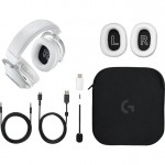 Наушники гарнитура накладные Bluetooth Logitech G Pro X2 Wireless LightSpeed White (981-001269)