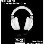 Наушники гарнитура накладные Bluetooth Logitech G Pro X2 Wireless LightSpeed White (981-001269)