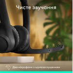 Наушники гарнитура накладные Bluetooth Logitech Zone 300 Wireless Black (981-001407) Наушники гарнитура накладные Bluetooth Logitech Zone 300 Wireless Black (981-001407)