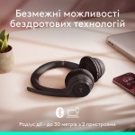 Наушники гарнитура накладные Bluetooth Logitech Zone 300 Wireless Black (981-001407) Наушники гарнитура накладные Bluetooth Logitech Zone 300 Wireless Black (981-001407)