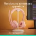 Наушники гарнитура накладные Bluetooth Logitech Zone 300 Wireless Rose (981-001412)