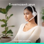 Наушники гарнитура накладные Bluetooth Logitech Zone 300 Wireless Off-White (981-001417) Наушники гарнитура накладные Bluetooth Logitech Zone 300 Wireless Off-White (981-001417)