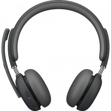 Наушники гарнитура накладные Bluetooth Logitech Zone Wireless 2 Graphite Teams version, native Bluetooth (981-001436)