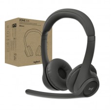 Наушники гарнитура накладные Bluetooth Logitech Zone 305 for Business Wireless/Bluetooth Direct Black (981-001458)