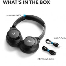 Наушники накладные Bluetooth Anker SoundCore Q20i Black (A3004G11)