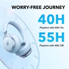 Наушники накладные Bluetooth Anker SoundCore Space One Blue (A3035G31)