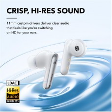 Наушники вакуумные Bluetooth Anker SoundCore Liberty 4 NC Clear White (A3947G21)