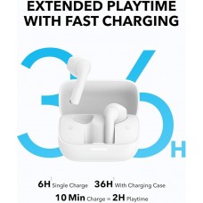 Наушники вкладыши Bluetooth Anker SoundCore K20i White (A3994G21)