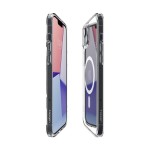 Чехол накладка Spigen TPU Ultra Hybrid Mag Safe для iPhone 14 Plus White (ACS04902)