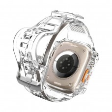 Ремешок TPU Spigen Rugged Armor Pro для Apple Watch Ultra Crystal Clear (ACS05461)