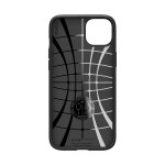 Чехол накладка Spigen TPU Liquid Air для iPhone 15 Plus Matte Black (ACS06650)