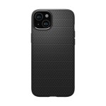Чехол накладка Spigen TPU Liquid Air для iPhone 15 Plus Matte Black (ACS06650)