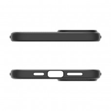 Чехол накладка Spigen TPU Liquid Air для iPhone 15 Plus Matte Black (ACS06650)