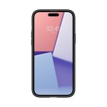 Чехол накладка Spigen TPU Ultra Hybrid для iPhone 15 Plus Matte Black (ACS06657)
